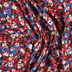 Wickelkleid aus zartem Viskosejersey mit Blumenprint