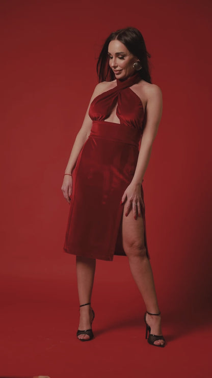Samtkleid